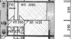 Grundrissplan 2. OG Whg 3.2. Wohnung Strobl