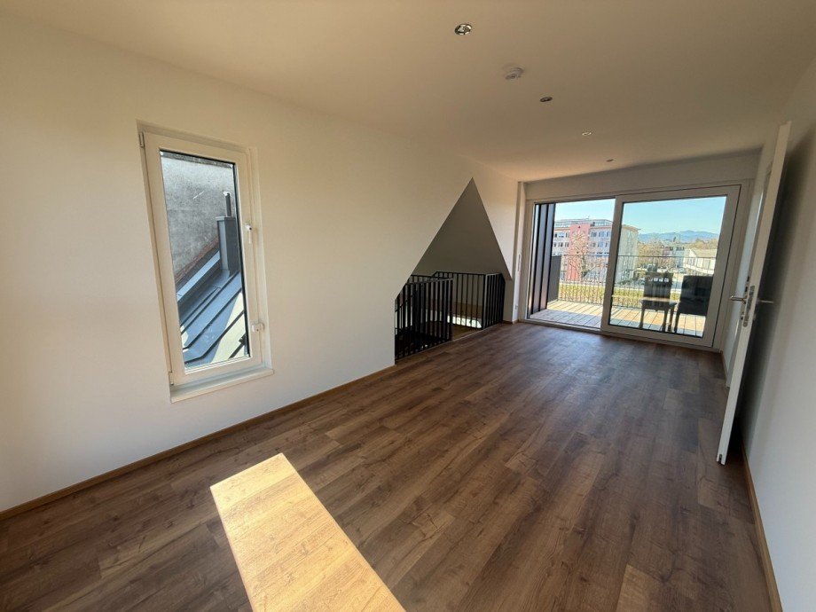 Empore Ausblick Richtung S�den Wohnung Salzburg