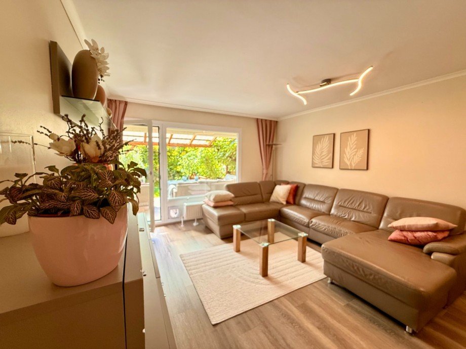 Wohnzimmer Maisonettewohnung Anif