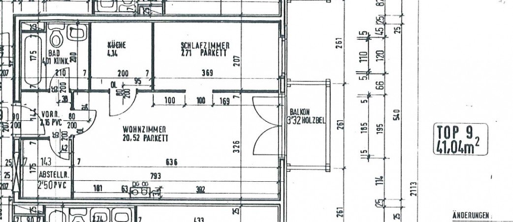 Plan Wohnung Eben im Pongau