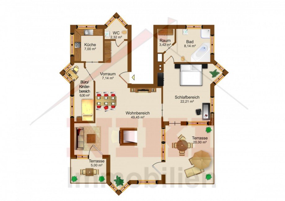 Grundriss Wohnung Salzburg