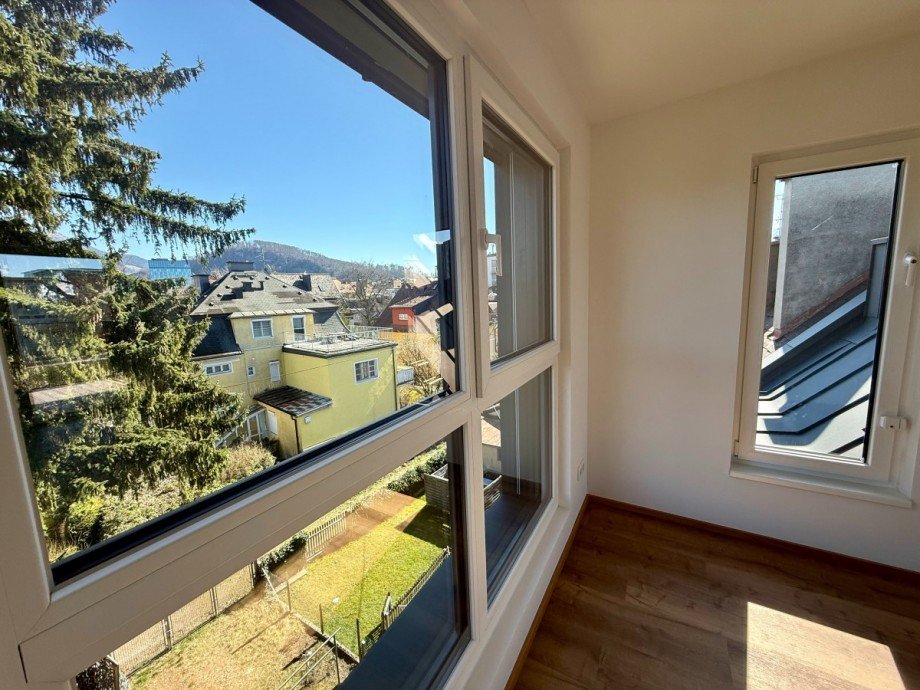 Empore Ausblick Richtung Osten Wohnung Salzburg